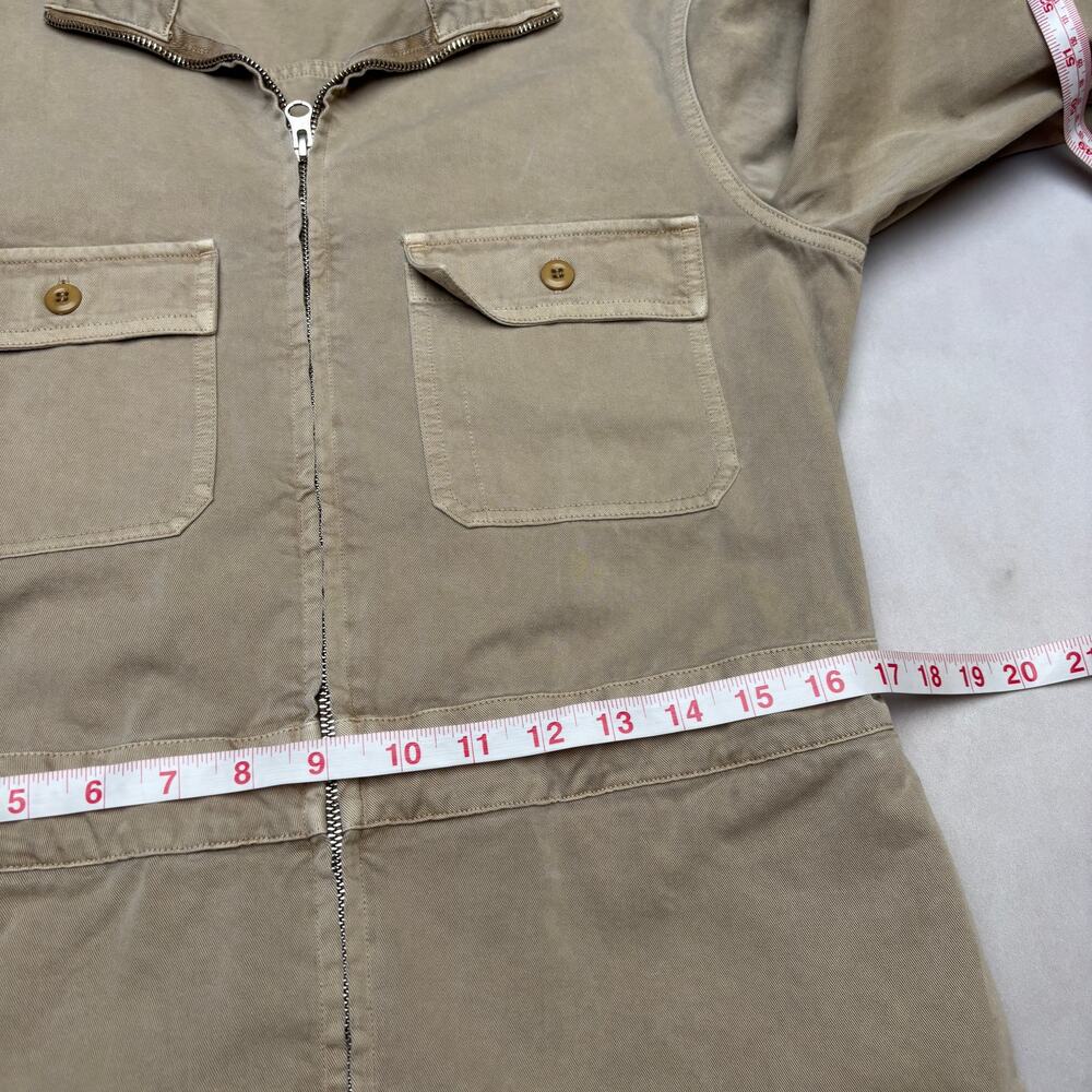 Outerknown Station Zip Up Jumpsuit Coveralls Womens 19x29.5x17 Utility - Picture 6 of 9